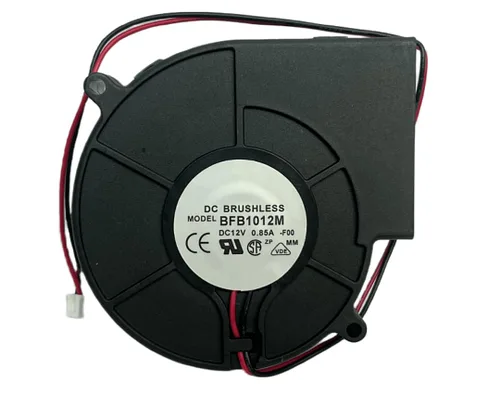 Miniatura 2 de BFB1012M 12V 0.85A 9733 97MM Ventilador de refrigeración turbo de 2 hilos