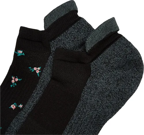Miniatura 39 de Dr. Motion Calcetines de compresión de corte bajo para mujer, paquete de 2