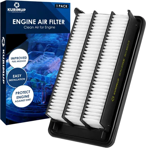 KURIMUP CA12050 Filtro de Aire de Motor de Reemplazo, Filtración Eficiente Ofrece 99% de Purificación del Aire, Compatible con Honda Civic 1.5L L4