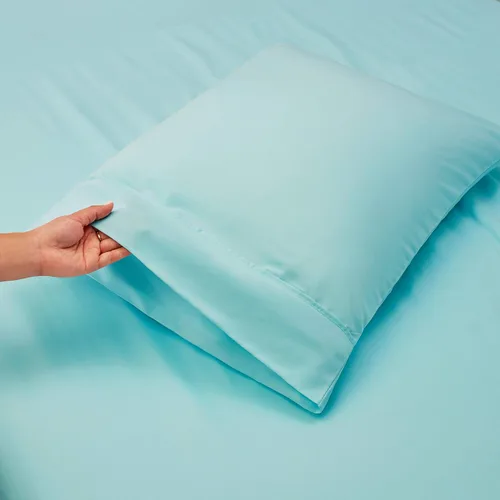 Miniatura 3 de Las mejores sábanas de algodón peinado de fibras largas de 800 hilos de 4 piezas para cama, transpirable, suave y sedoso en tejido satén