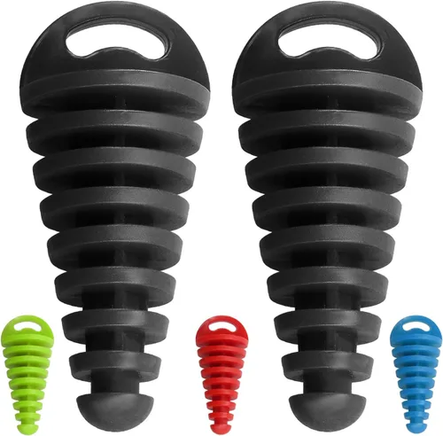 2 piezas tapón de lavado de silenciador de escape, piezas de repuesto del mercado de accesorios compatibles con motocicleta de 2 tiempos y bicicleta
