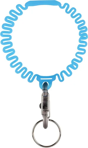 Miniatura 2 de Nite Ize KWB-03-R6 Key Band-It, pulsera elástica llavero con clip S-Biner, azul