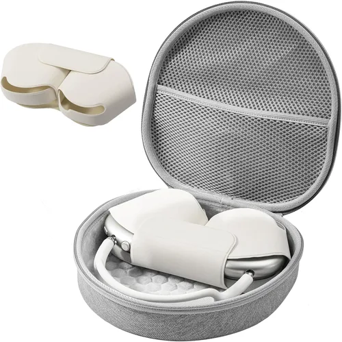 Miniatura 18 de ProCase Estuche Rígido para AirPods Max, Estuche de Viaje Portátil para Auriculares con Cubierta de Silicona para Almohadillas y Bolsillo de Malla