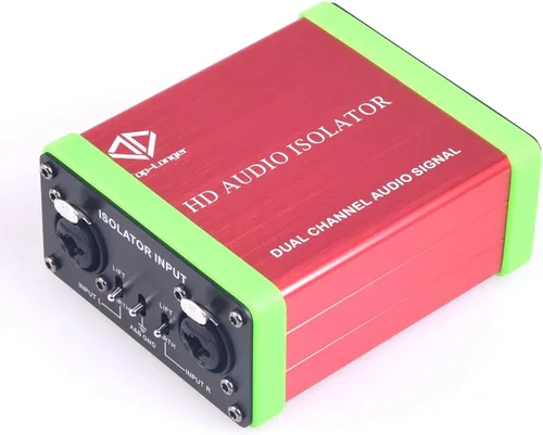 Miniatura 7 de Transformador de eliminación XRL/6.35/TRS / 1/4 TS Aislamiento de audio Detener el zumbido o zumbido no deseado de los sistemas de sonido y PA