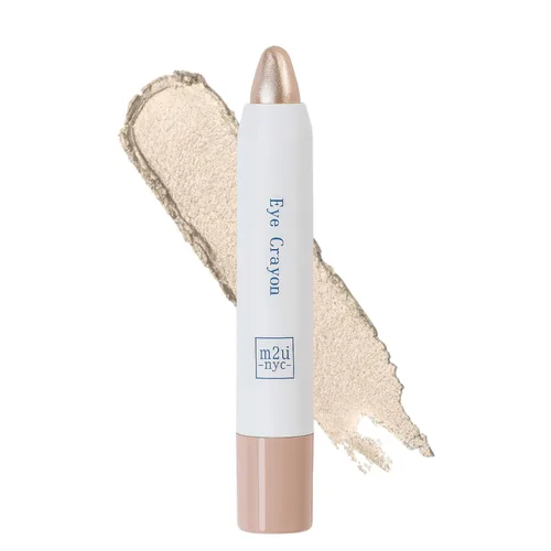 Miniatura 17 de M2U NYC Lápiz de sombra de ojos ultra cremoso (borgoña) Crema brillante en lápiz – Lápiz iluminador de ojos hidratante en barra e iluminador