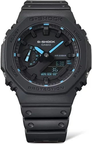 Miniatura 2 de G-Shock GA2100-1A2 Neon Accent - Reloj azul, Azul, Digital