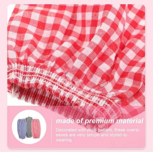 Miniatura 3 de Abaodam Mangas de brazo a prueba de aceite, 3 pares de fundas protectoras de limpieza para cocina, jardinería, pintura, 16.33 x 6.69 pulgadas