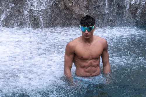Miniatura 9 de ARENA Gafas de natación unisex para adultos, gafas de natación para hombres y mujeres, de gran ajuste, espejo de policarbonato/lente sin espejo