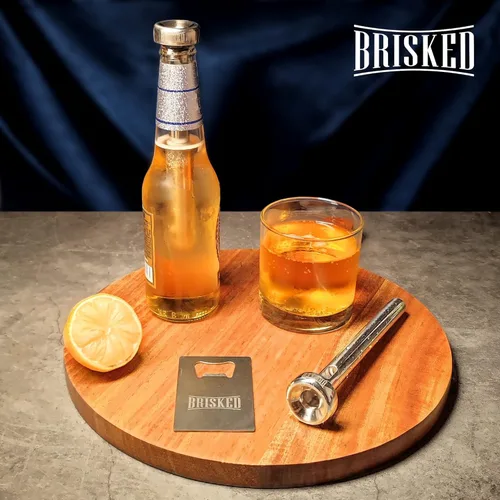Miniatura 5 de Juego de palitos enfriadores de cerveza para botellas 2 enfriadores de acero inoxidable para botellas gorditas Accesorios de regalo de Navidad