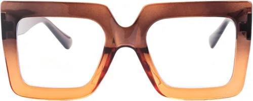 Miniatura 18 de Onrtry - Gafas de luz azul grandes y cuadradas para mujeres y hombres, con marco grueso, para computadora, sin receta, gafas de gran tamaño Marco
