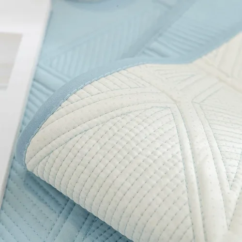 Miniatura 7 de vctops Funda de sofá bordada de color sólido para sofá, funda acolchada de algodón para sofá modular, suave y antideslizante para perros, niños