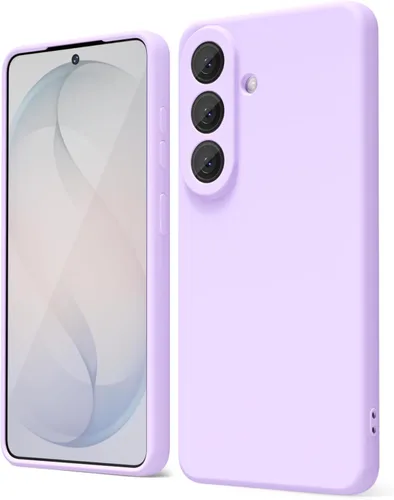 Miniatura 297 de oakxco Funda para teléfono Samsung Galaxy S21 Ultra con agarre de silicona líquida, bonita funda delgada y delgada de goma suave de TPU lisa