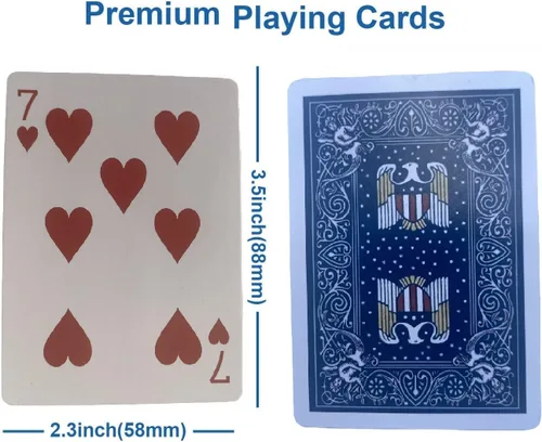 Miniatura 2 de 2025 Nuevas Cartas de Juego - Haz Tus Trucos de Magia Más Lujosos y Creativos para Familia y Amigos (Nueva Sorpresa Blanca)