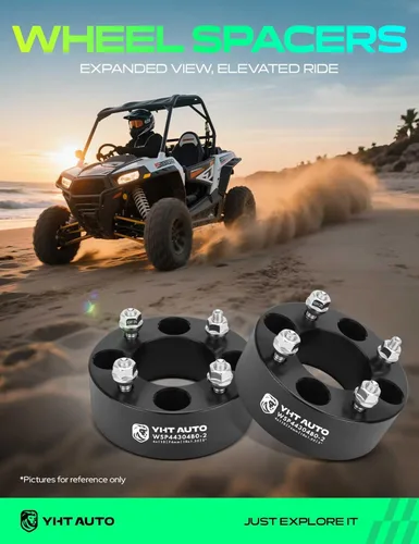 Miniatura 2 de YHTAUTO Espaciadores de rueda ATV de 0.157 x 4.331 in de 2 pulgadas para Honda, Suzuki, Can-Am, Bombardier, Kawasaki, modelo Yamaha, Grizzly, King