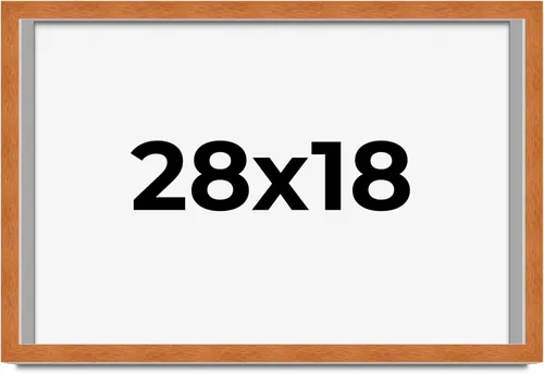 Miniatura 42 de Marco de 3 x 3 pulgadas, marco de madera maciza de nuez miel tradicional marrón Ancho de moldeo de 0.875 pulgadas Profundidad de conejo de 0.875