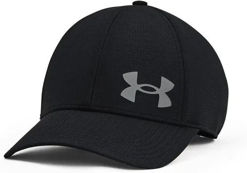 Under Armour Iso-chill ArmourVent - Gorra de béisbol ajustable para hombre Negro (001)/tono gris