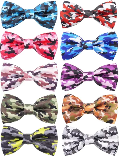 Miniatura 30 de PET SHOW Paquete de 10 corbatines de cumpleaños para perros pequeños, accesorios de collar deslizante para cachorros, gatos, mascotas, corbatines