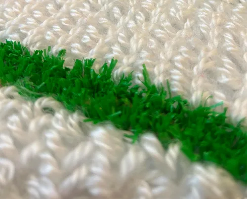 Miniatura 4 de Capó de alfombra sintética de bajo perfil de grado comercial con tiras de fregador, 19 pulgadas, paquete de 3