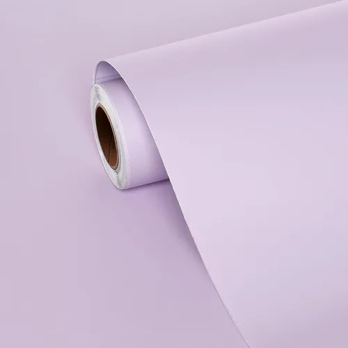 Miniatura 11 de FunStick Papel Tapiz Amarillo Brillante Adhesivo y Despegable para Dormitorio de Niños Papel de Contacto Amarillo Mate Despegar y Pegar Papel Tapiz