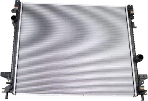 Miniatura 111 de TRQ Radiador de 1 fila de núcleo de aluminio de 26.5 pulgadas de ancho de núcleo compatible con Chevrolet Captiva Sport 2012-2015 Saturn Vue
