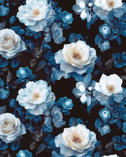 Miniatura 18 de Laatse Papel tapiz floral para despegar y pegar de 17.5 x 118 pulgadas, papel de contacto de flores bohemias, autoadhesivo, extraíble, impermeable