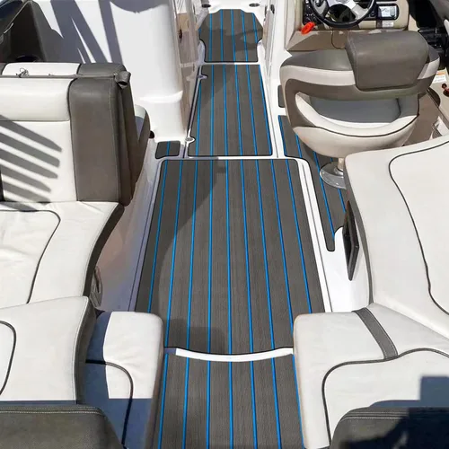 Miniatura 6 de Alfombra de espuma EVA para cubierta de 94 x 45/35/16 de teca sintética, antideslizante, autoadhesiva, tapete de espuma para lanchas de motor