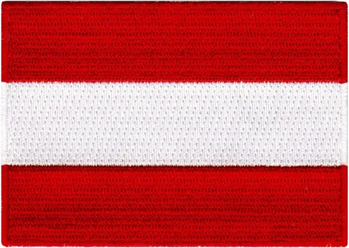 Miniatura 111 de Cypress Collectibles - Parche de bandera de Italia - Apliques bordados - Parches termoadhesivos de país europeo - Dimensiones: 3.5" x 2.5