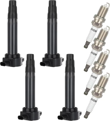 Miniatura 14 de OCPTY Paquetes de bobinas y bujías para UF504, GN10352 compatibles con 2011-2020 para Chrysler para 300 5.7L/V8, 2009-2010 para Dodge para Ram 1500
