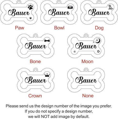 Miniatura 2 de Etiquetas para perros personalizadas para mascotas, etiquetas de nombre para perro, etiqueta para perro personalizada grabada con cualquier nombre