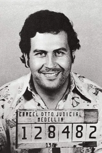 Póster de Pablo Escobar de Mugshot El Patrón, famosos Narcos de Medellín, Cartel de Medellín, 12 x 18 pulgadas