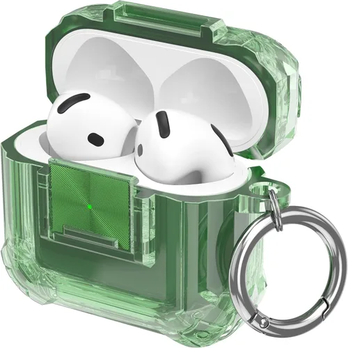 Miniatura 8 de Valkit Funda compatible con AirPods Pro, transparente con kit de limpieza, funda protectora de TPU suave para AirPods Pro Gen 2nd/1st 2023/2022/2019