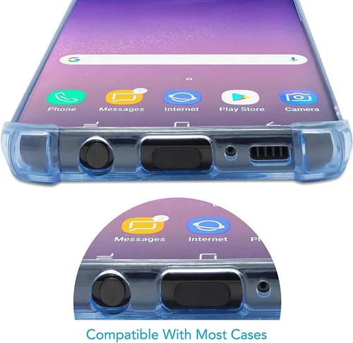 Miniatura 4 de Juegos de tapones antipolvo USB C - Enchufes para auriculares con parte superior plana, Plástico, No es una piedra preciosa
