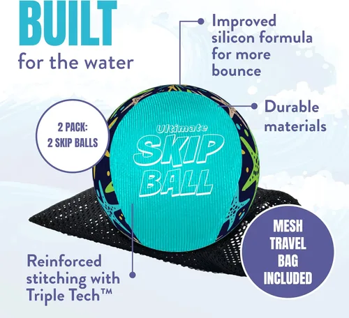 Miniatura 4 de Activ Life - Pelotas de agua más grandes de 3 pulgadas, pelota de rebote de agua para piscina, juguetes de playa para amigos, familia, niños