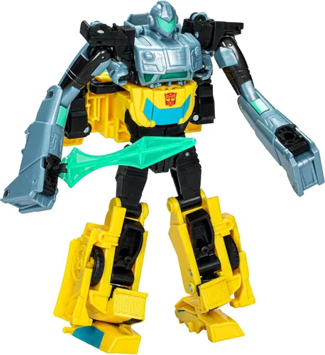 Miniatura 12 de Transformers EarthSpark Cyber-Combiner Bumblebee and Malto Robot Figuras de acción, juguetes interactivos para niños y niñas a partir de 6 años