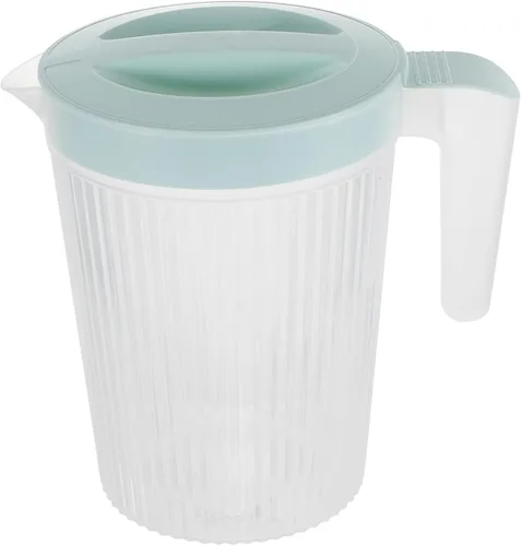 Miniatura 8 de Resistente de alta temperatura de la tapa de la jarra plástica verde 2l para el uso en el hogar jarra de agua sana para las bebidas