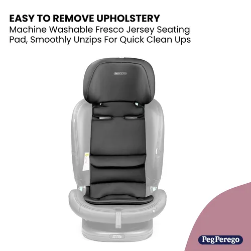 Miniatura 7 de Peg Perego Primo Viaggio - Asiento convertible todo en uno para automóvil, recién nacido hasta más de 10 años, 5-120 libras, altura ajustable