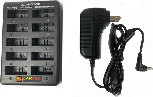 Miniatura 5 de EARTEC UL3S Ultralite-HD Sistema de Comunicación de Intercomunicador Inalámbrico Full Duplex de 3 Personas, Auriculares de Una Oreja, Rango de hasta