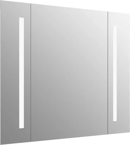 Miniatura 16 de KOHLER 99001-NA Verdera - Botiquín de baño de 15 pulgadas de ancho x 30 pulgadas de alto con espejo de aumento, gabinete de pared de baño empotrado