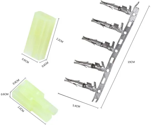 Miniatura 9 de 5 pares mini macho y hembra conector de enchufe para aviones RC NiMH aviones