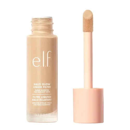 Miniatura 14 de e.l.f. Halo Glow Liquid Filter, potenciador de la tez para un aspecto luminoso y desenfocado, infundido con ácido hialurónico, vegano y libre de 36
