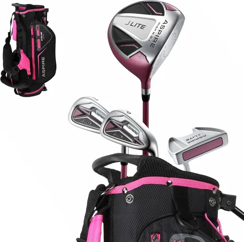 Miniatura 9 de Aspire X-Lite Super Performance Junior Golf Club Set - Right-Handed Kids Golf Set with Driver, Hybrid, 7 Iron, Putter, Stand Bag & Headcovers