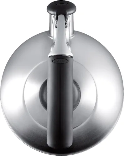 Miniatura 5 de OXO Good Grips - Pava para té, acero inoxidable pulido, Cepillado, Cepillado inoxidable