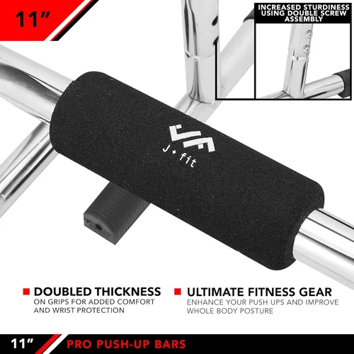 Miniatura 4 de JFIT Tall Push Up Bar Stand
