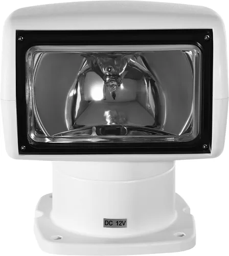 Miniatura 6 de Foco remoto, DC 12 V, 100 W, 2500 LM, 3200 K, reflector halógeno, foco de barco, luz marina, foco de luz para camión 72° arriba/abajo + rotación