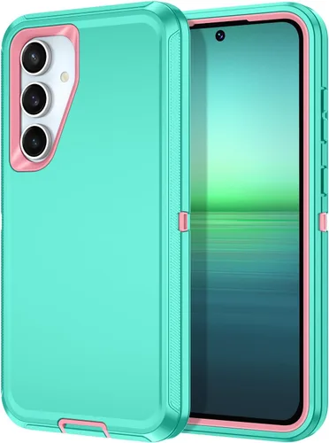 Miniatura 58 de I-HONVA para Samsung Galaxy S21 FE 5G, Funda Resistente a Golpes, Polvo y Caídas de 3 Capas, Protección Completa del Cuerpo