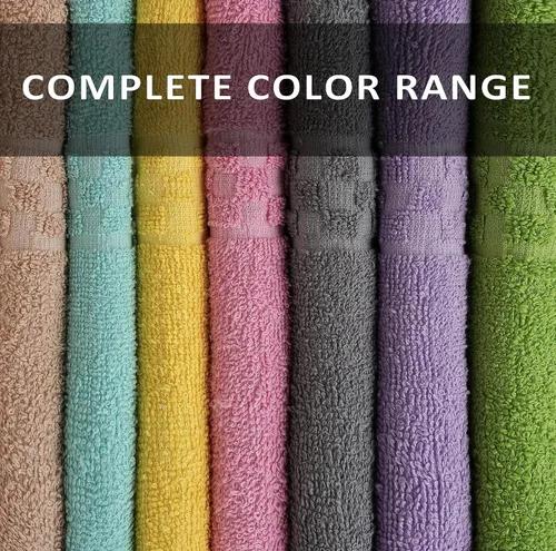 Miniatura 3 de ZUPERIA Paquete de 7 toallas de baño de 30 x 54 pulgadas, ultra suaves, 100% algodón, grandes, altamente absorbentes, para baño, piscina, gimnasio
