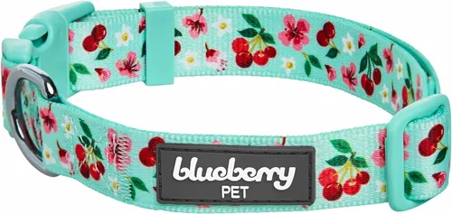 Miniatura 12 de Blueberry Pet 10+ Patrones Primavera Aroma Floral Collares, Collares Personalizados