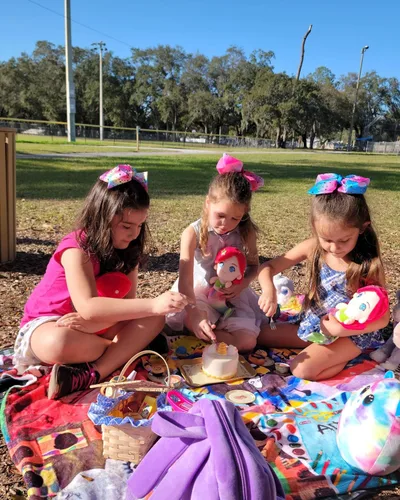 Miniatura 4 de Lazo de pelo con diamantes de imitación gigante, lazos de animación para niñas, niños pequeños, cinta rosa y azul, accesorios de moda
