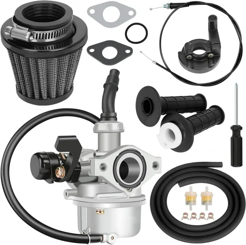 Miniatura 10 de YOXUFA PZ19 Carburador 19mm Carburador para 110 cc 125 cc 50 cc 70 cc Pit Dirt Bike ATV Apollo TaoTao Baja Coolster SSR Xmotos X-Pro Thumpstar
