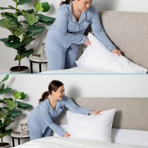 Miniatura 2 de SnugStop La Cuña Original para Cama Relleno de Espacios Entre tu Cabecero y Colchón Cuña de Almohada Triangular Relleno de Espacios